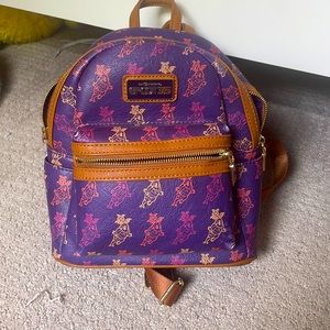Epcot 35th anniversary Figment backpack purse